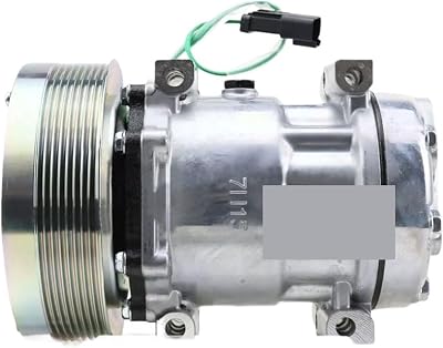 SD7H15 24V Ac Air Conditioner Compressor Compatible For Caterpillar Krone Truck 4132 3249711 324-9711 270124760 507-3868