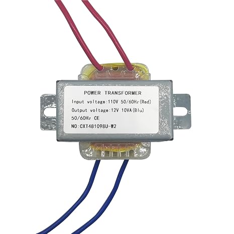 12V/10W AC/AC Power Transformer Input 110V 50/60HZ Single-Phase Transformer