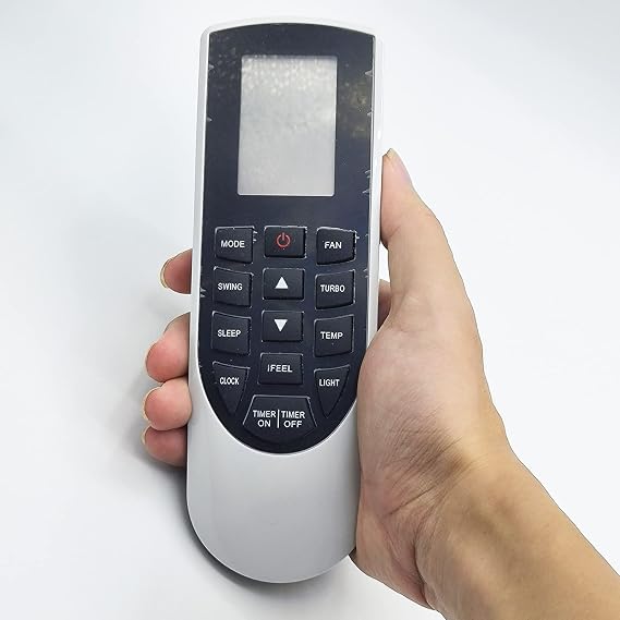 New Replacement for Gree Air Conditioner Remote Control Model: YAN1F1F YAN1F1 Works for LIVS12HP115V1AH, LIVS12HP230V1AH, LIVS18HP230V1AH, LIVS24HP230V1AH, LIVS30HP230V1AH, LIVS36HP230V1AH