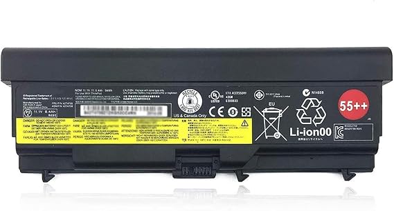 42T4791 42T4751 55++ Laptop Battery Replacement for Lenovo Thinkpad E40 E50 L410 L420 L510 L520 L412 SL510 T410 T510 T520 W510 ThinkPad Edge 14 15 E420 E425 E520 E525 Series(11.1V 94Wh)