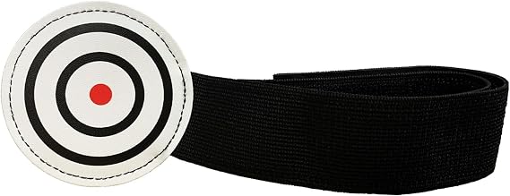 Perfect Circle Baseball & Softball Pitching Aid | Pitching Release Point, Elastic Training Belt to Enhance Mechanics, Leg Wrappings Strap for 11" - 30" Thigh