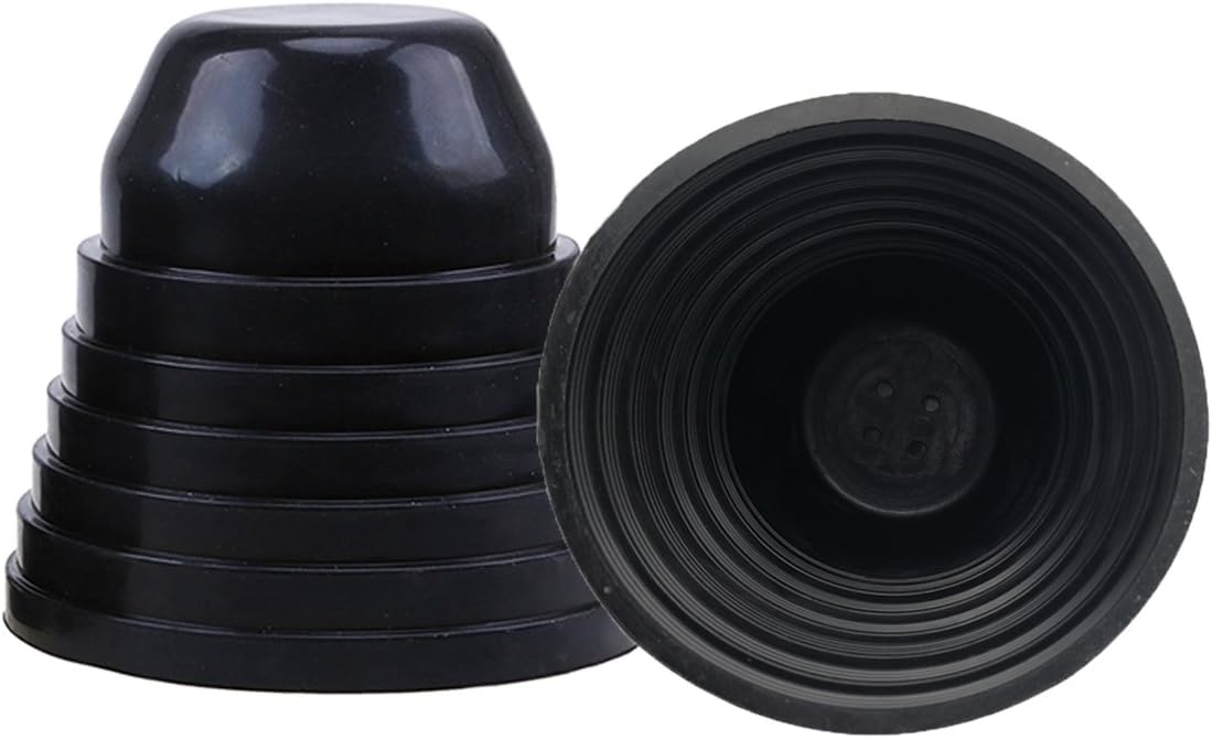 KOOMTOOM LED Headlight Dust Cover Rubber Seal Cap LED Xenon Flexible Car Headlight Dustproof Housing Shell Cap 75mm 80mm 85mm 90mm 95mm 100mm, 2 Pack KC18-75-100mm