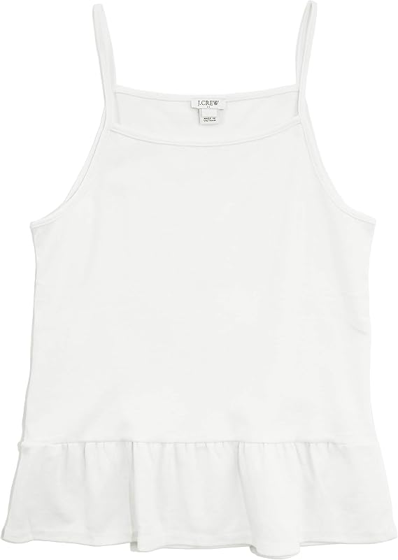 J.Crew Mercantile Women's Sleeveless Ruffle Peplum Cami