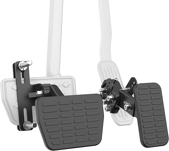 Gas and Brake Pedal Extenders for Short Drivers Driving Cars | Adjustable Length and Angle Accelerator for Go Kart, Ride on Toys, Auto Vehicles, Brake and Accelerator Pedals for Cars