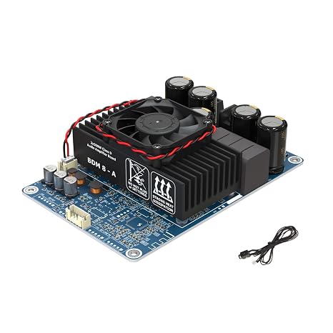 Empfänger oder Verstärker TPA3255 2x300W HiFi Digital Power Class D Verstärkerplatine High Power 2.0 K Stereo Dual Channel 2 K Amplifier Board BDM8-A