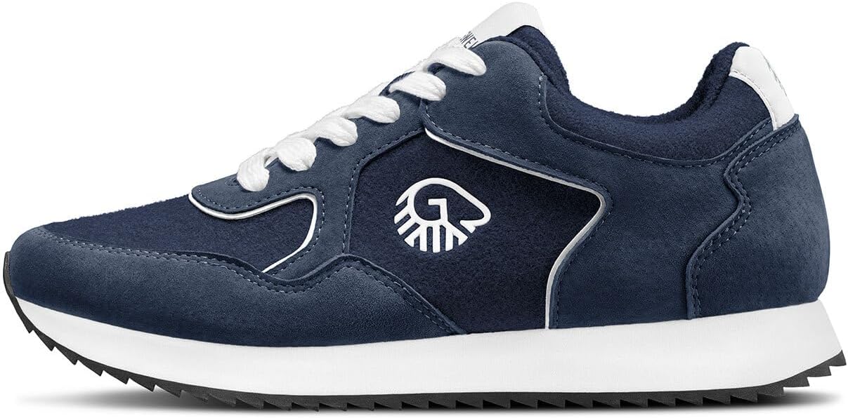 Giesswein Retro Runner Men's Merino Wool Trainers Breathable & Washable Casual Shoes in Retro Design