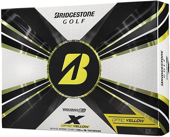 Bridgestone Golf 2022 Tour B X Yellow Golf Balls