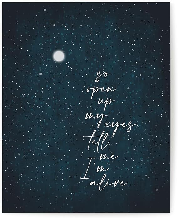 Mumford & Sons | Believe - Song Lyrics Wall Art Music Quote Poster