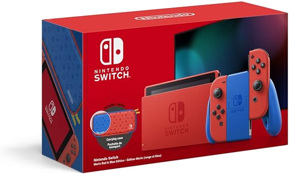 Nintendo Switch (Mario Red & Blue Edition)