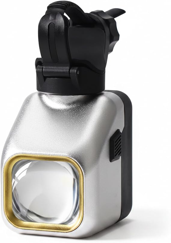 Smart Bicycle Headlight with Navigation and Speed Display Single Projection Lamp Custom Animation Bike Light for Night Riding