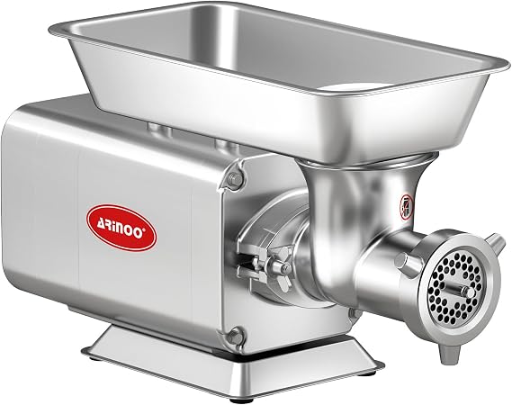 #12 Electric Meat Grinder, 1.5 HP 1100W, for Home & Commercial Use
