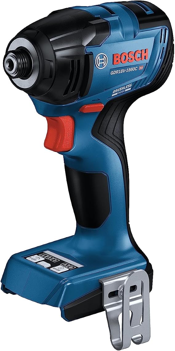 BOSCH GDR18V-1860CN 18V Brushless Connected-Ready 1/4 In. Hex Impact Driver (Bare Tool)