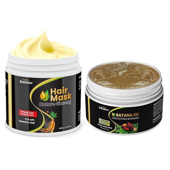 Bablabear Hair Mask and Batana Oil