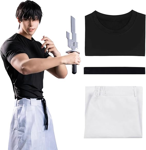 Bocguy Gojo Cosplay JJK Anime Cosplay for Halloween and Carnival Costume