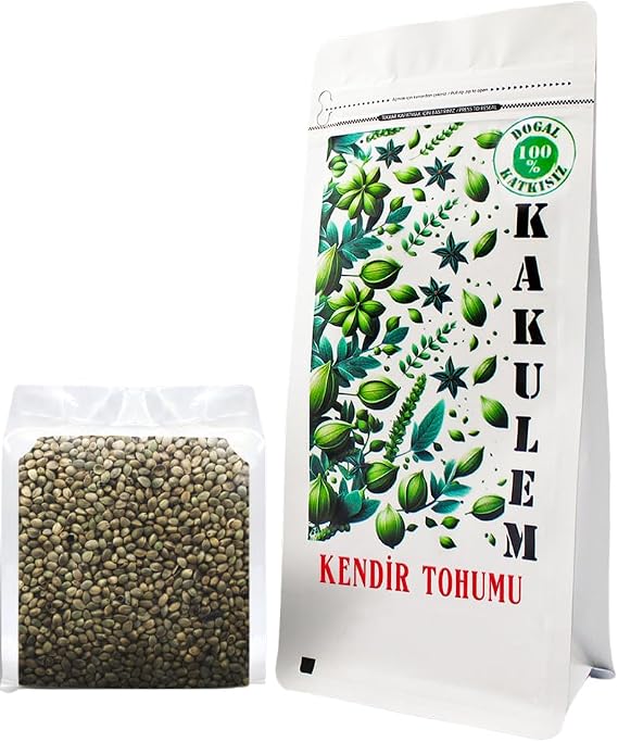 Kakulem SERTİFİKALI Kendir Çedene Kenevir Tohumu (500 GR)