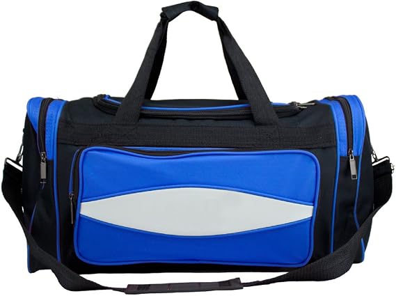 Crown Sporting Goods 600 HD Tuff Cloth Canvas Duffle Bag, 20-Inch/Medium