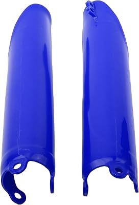 jininghaibo Motorcycle Plastic Fork Guard Front Fork Tube Frame Cover Compatible with CRF CR 125 250R 250 450 X RX CRF250 CRF450 CR125Blue