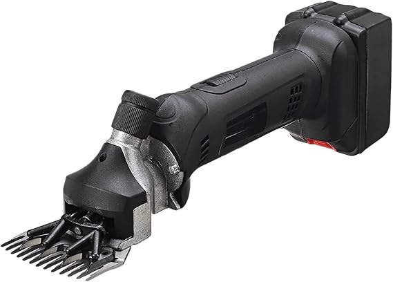 Goat Shearing Machine Cordless Sheep Shears, Sheep Shears Pro, 200W Professional Electric Sheep Clippers with 2 Rechargeable Lithium Battery, Shearing Ma
