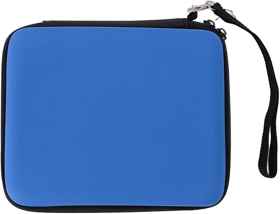Consoles Travel Carry Case for 2DS Console Game Card and Other Accessories with 8 Playing Card Holders (Blue)