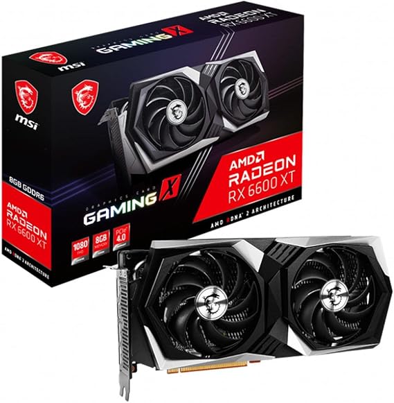 MSI Radeon RX 6600 XT Gaming X 8G Graphics Board VD7840