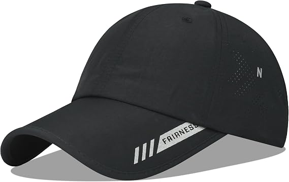 Croogo Quick Dry Running Hat Sun UPF 50+ Lightweight Baseball Cap for Men | Breathable&Cooling,Sun Protection,Unstructured Low-Profile,Sport Fashion,Foldable,Adjustable,Golf,Workout,Hiking