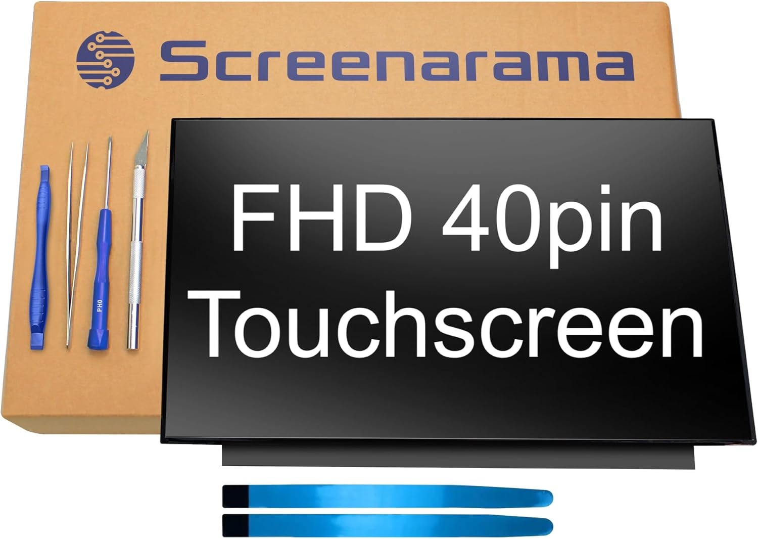 SCREENARAMA New Screen Replacement for Lenovo ThinkPad T14S Gen 2 Model 20WM 20WN 20XF 20XG, OnCell Touch, FHD 1920x1080, IPS, Matte, LCD LED Display with Tools