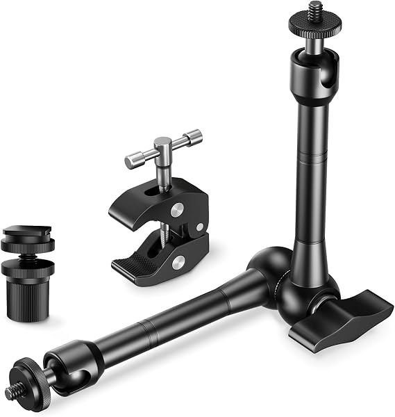 EMART 10" Magic Arm Camera Mount with Super Clamp,Camera Mounts & Clamps