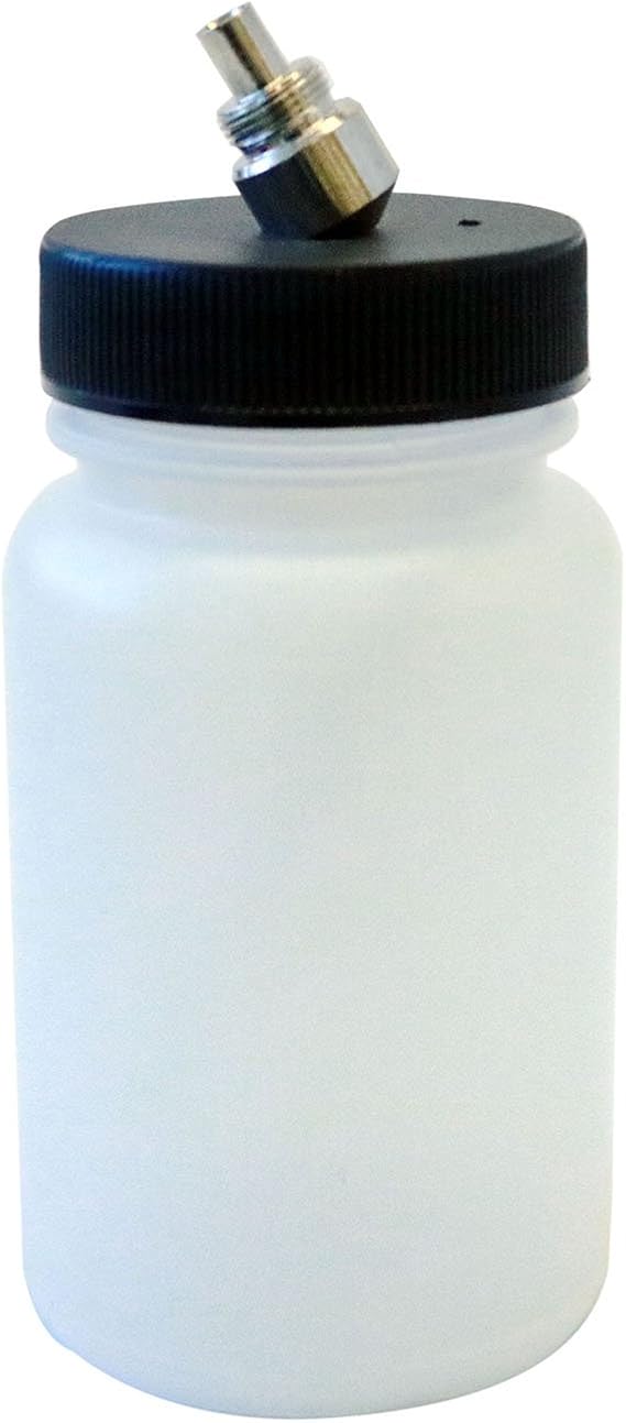 Paasche 3-Ounce Plastic Bottle Assembly for VLS Airbrush