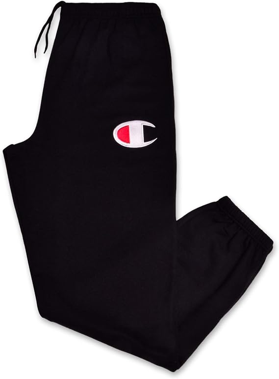 Champion Big and Tall Sweatpants for Men - Fleece Jogger Sweatpants Embroidered