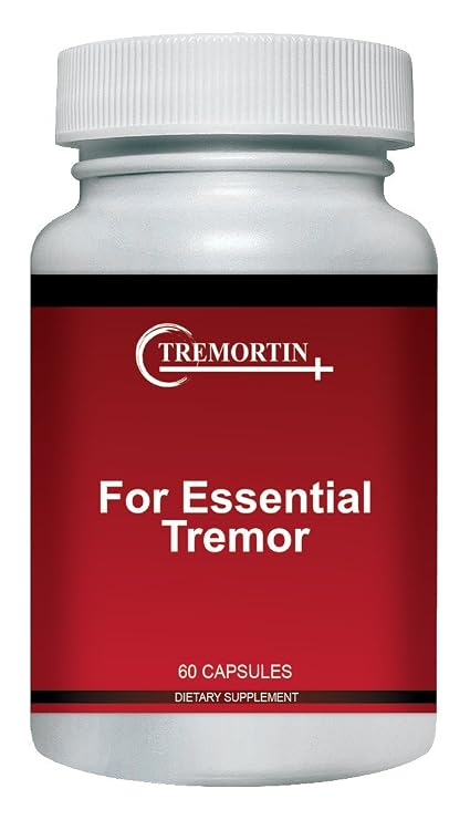 Natural Essential Tremor Herbal Supplement - Offers Relief for Shaky Hands, Arm, Leg and Voice Tremors (60 Capsules)