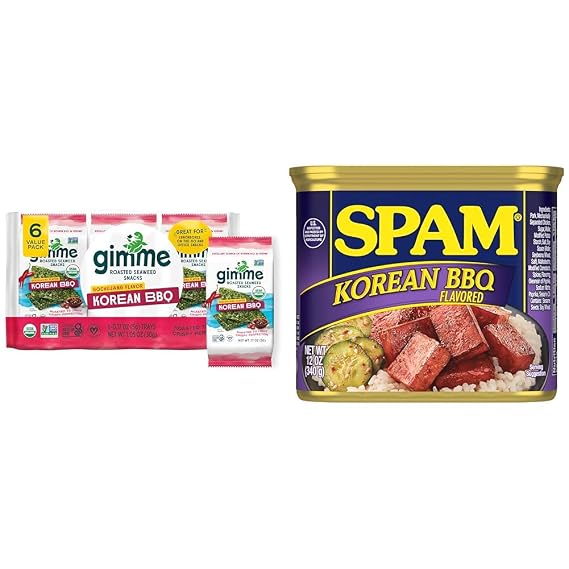 Gimme Seaweed Gochujang KBBQ and SPAM Korean Barbecue Bundle