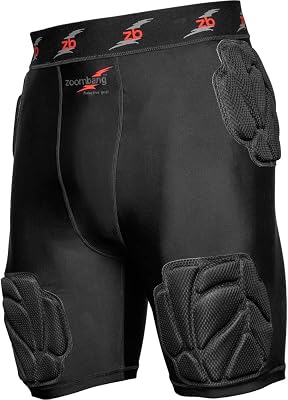 Integrated Football Padded Compression Girdle, Titan Series with Dri-Lex Technology
