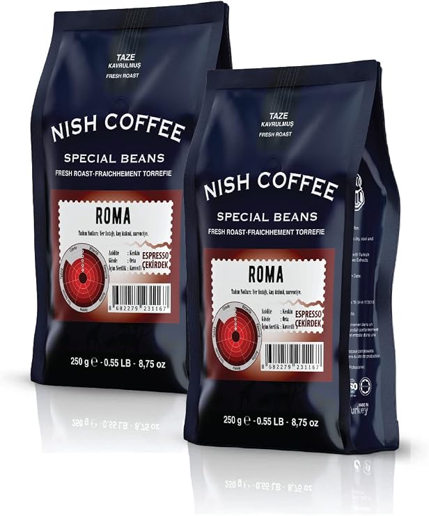 Nish Espresso Roma 2x250 Gr - Çekirdek
