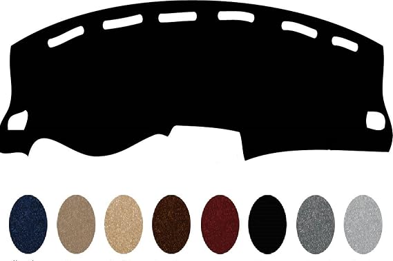 Custom Dash Cover Fits for 1973-1979 Ford F100, F150, F250 Dash Cover Dashboard Cover Mat Dash Pad - Premium Custom Carpet (Black)