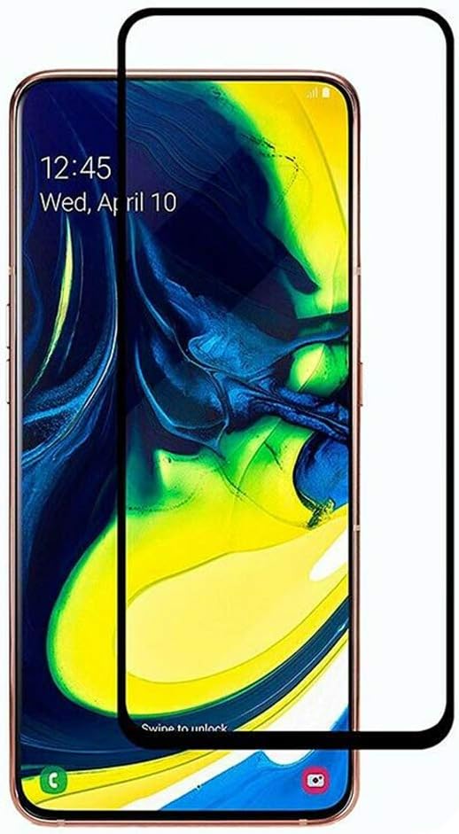GAPlus Samsung Galaxy A80/ A90 Screen Protector, Tempered Glass Film [Full-Coverage][Case Friendly] Screen Protector for Samsung Galaxy A80/ A90
