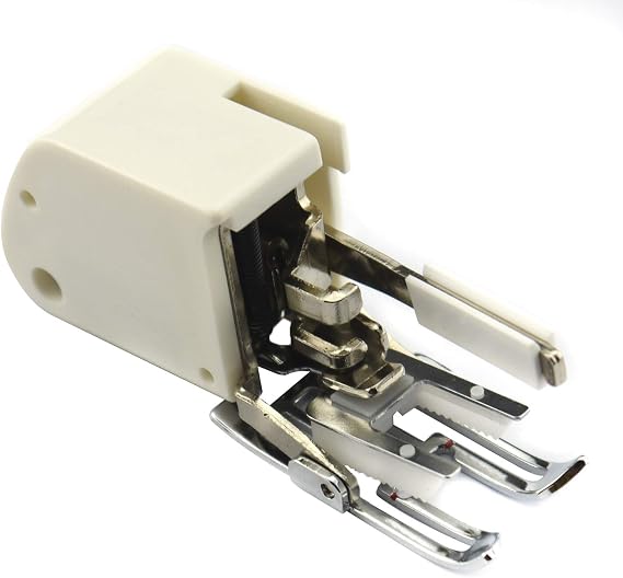 DREAMSTITCH 006185008-OT Open Toe Walking Foot with Positioning Function for Singer,Pfaff,Juki,EverSewn,White,Viking Sewing Machine - 214872011-OT