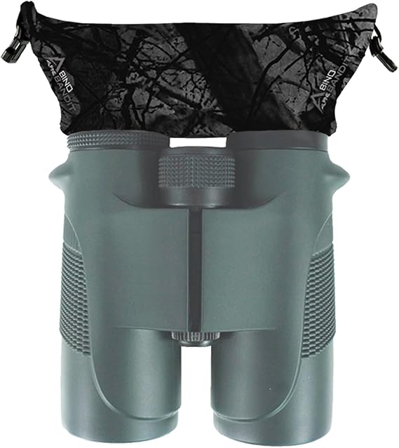 Slicker Bino Bandit - Blocks Glare, Improves Visual Acuity and Reduces Eye Fatigue. FITS All Binoculars, Stealth Shadow