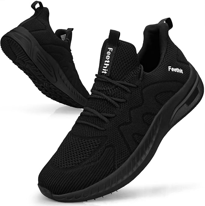 Feethit Trainers Men Running Shoes Sports Walking Gym Sneakers Outdoor