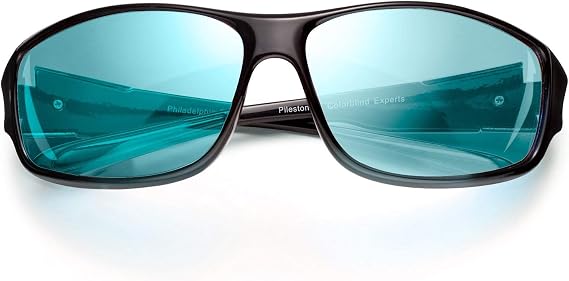 Pilestone TP-017 Lens A Color Blind Glasses Sporty Style for Mild/Moderate Red-Green Blindness Indoor/Outdoor Use