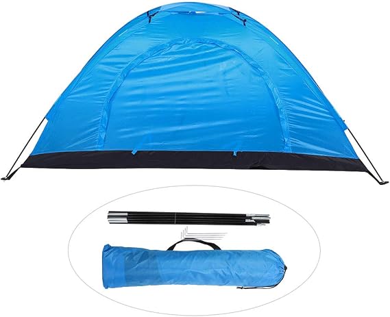Hiking Tent 1 Person Camping Tent Waterproof One-Person Tent Portable Backpack Tents Lightweight Camping Tents or Beach Motorcycle Mountaineering Travel