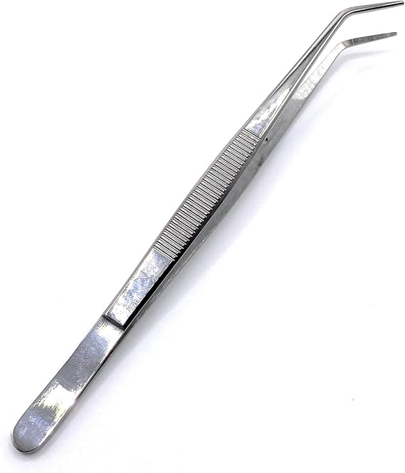 6 inch Forceps for Dissection, Dental Students, Crafting, Electronics, Cotton Pliers Tweezers