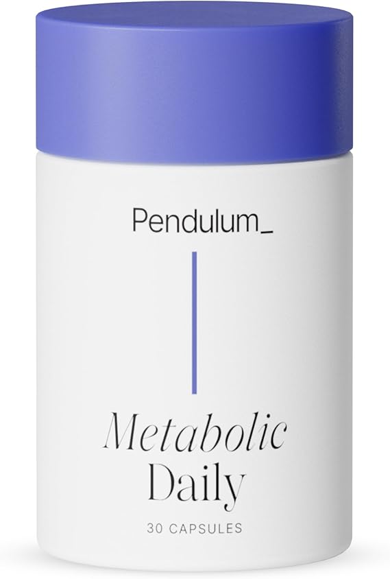 Pendulum Metabolic Daily - Multi-Strain Probiotic with Akkermansia muciniphila to Support Metabolism and Sustain Energy Levels - for Women and Men - 30 Capsules (1 Pack)