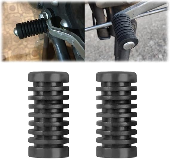 Dwang 2 Pcs Black Motorcycle Gear Shift Shifter Lever Pedal Rubber Cover,Motorbike Shift Pad Shoe Boot Cover Protective Gear,Motorcycle Shifter Shoe Protector for Shifter Cover Automotive Body Parts