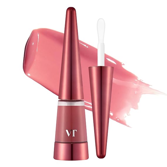 VT COSMETICS Reedle Shot Lip Plumper, Usagi Pink | Hydrating Plumping Lip Gloss, High Shine Finish, Infused with Jojoba Oil & Hyaluronic Acid, Korean Beauty Makeup, 0.15 oz