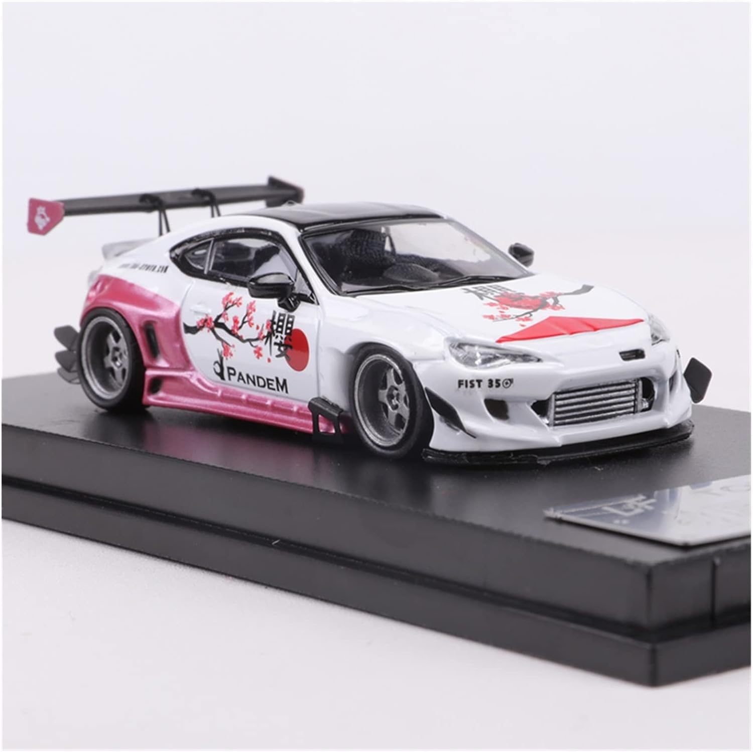 Scale Finished Model Car 1:64 For Toyota GT86 Alloy Racing Car Model Simulation Crafts Ornament Motor Vehicle Toy Miniature Replica Car, darong001