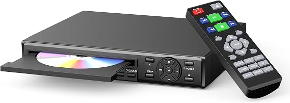 Desobry DVD Player for TV, HDMI 1080P, Region Free