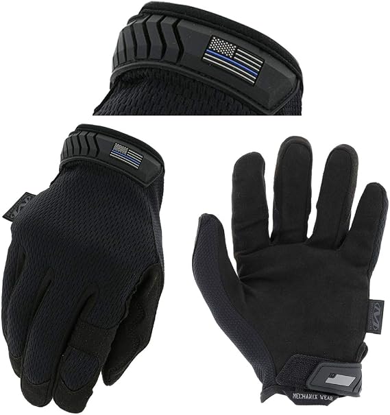 Mechanix Wear - Thin Blue Line Covert Tactical Gloves X-Large, Black