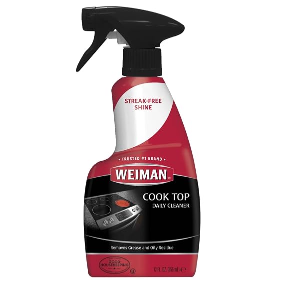 Weiman Glass Cooktop Cleaner - 12 Ounce