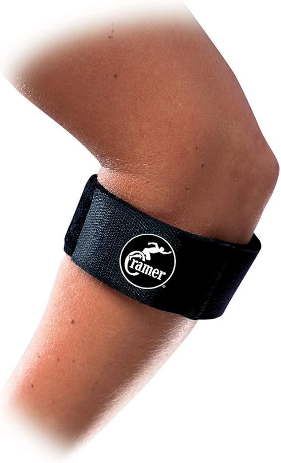 Cramer Tennis Elbow Brace for Men & Women - Adjustable Tennis Elbow Strap, Golfers Elbow Brace for Men, Counterforce Brace for Tendonitis Relief, Hyperextension and Injury Recovery, One Size Fits All