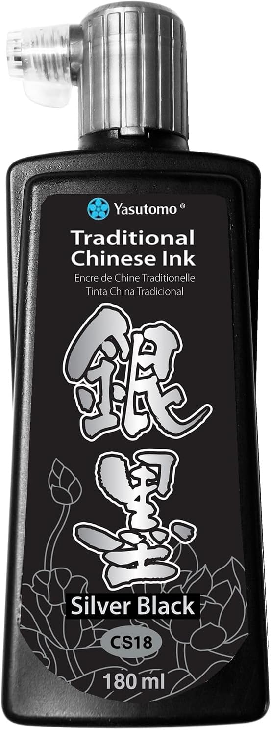 Yasutomo CS18 Sumi Ink, 180ml, Mutli